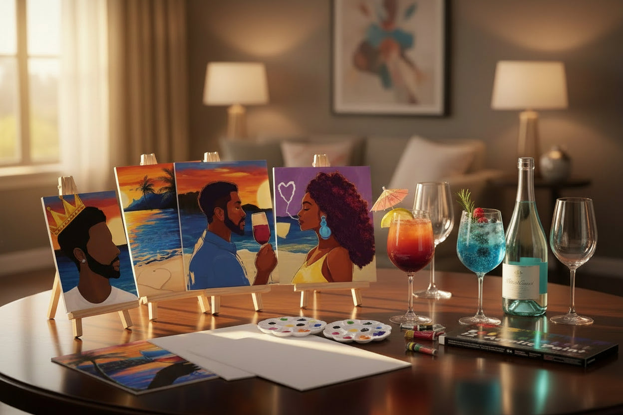 Sip & Paint Experience bundle - 750ml