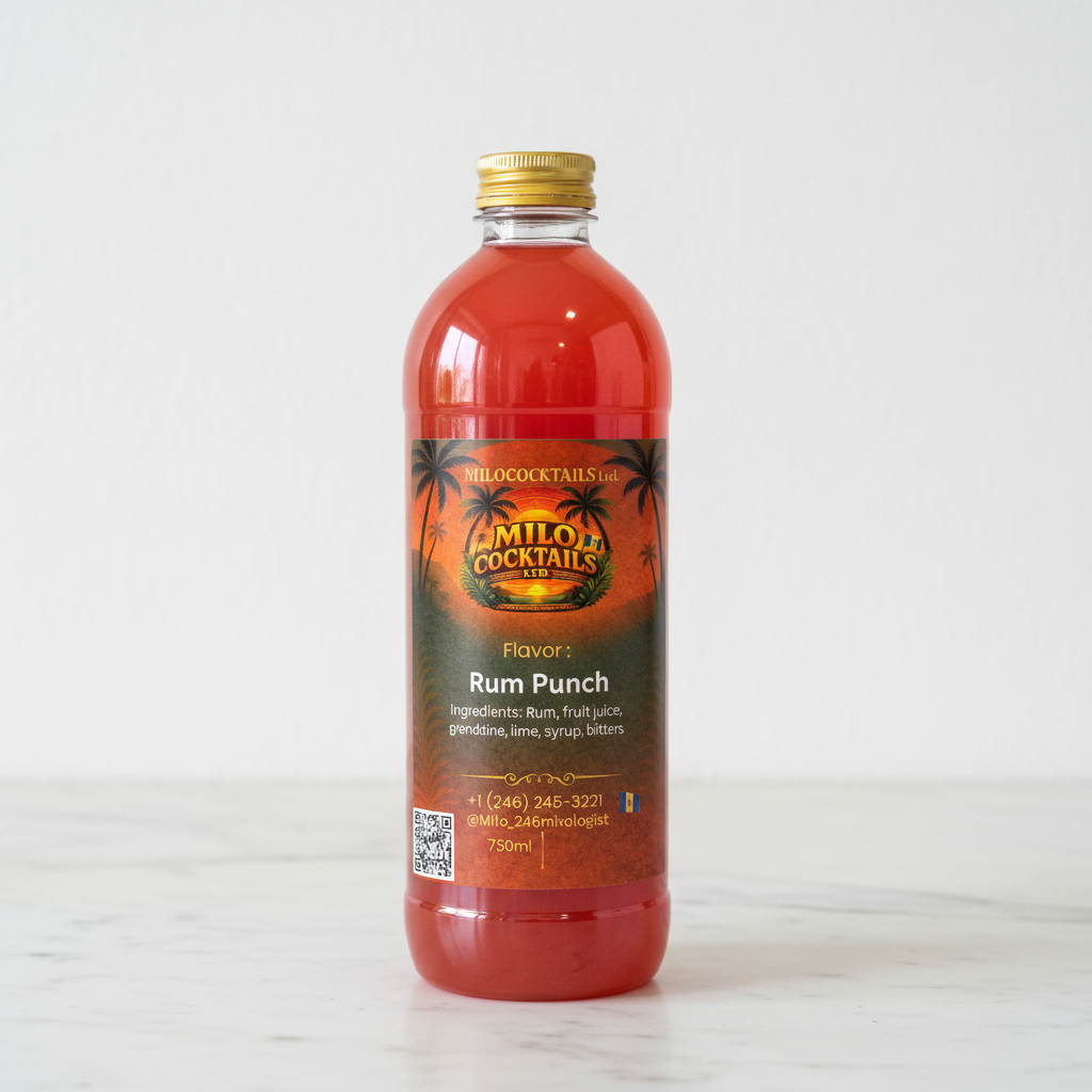 Rum Punch 750ml - Branded