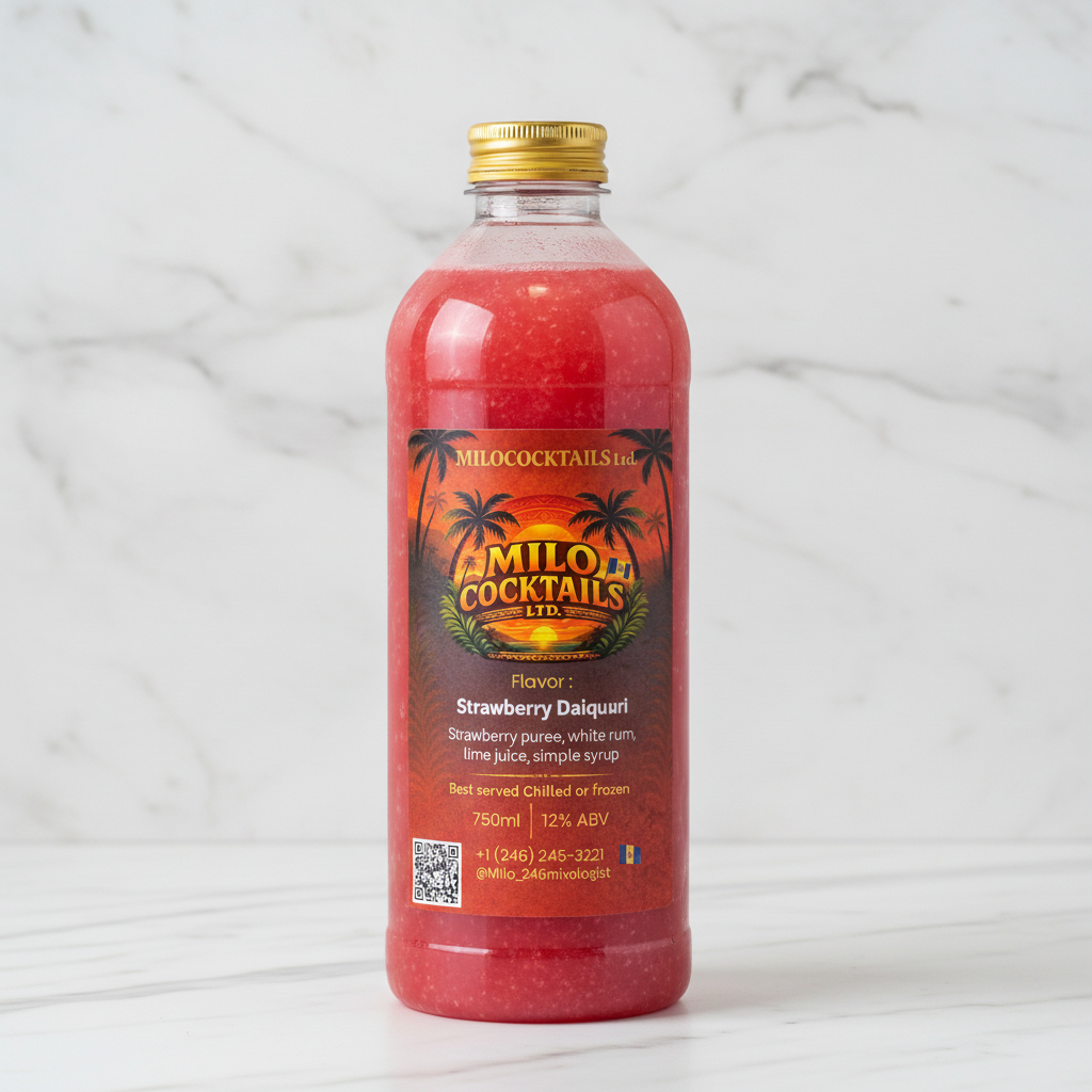 Strawberry Daiquiri 750ml - Branded