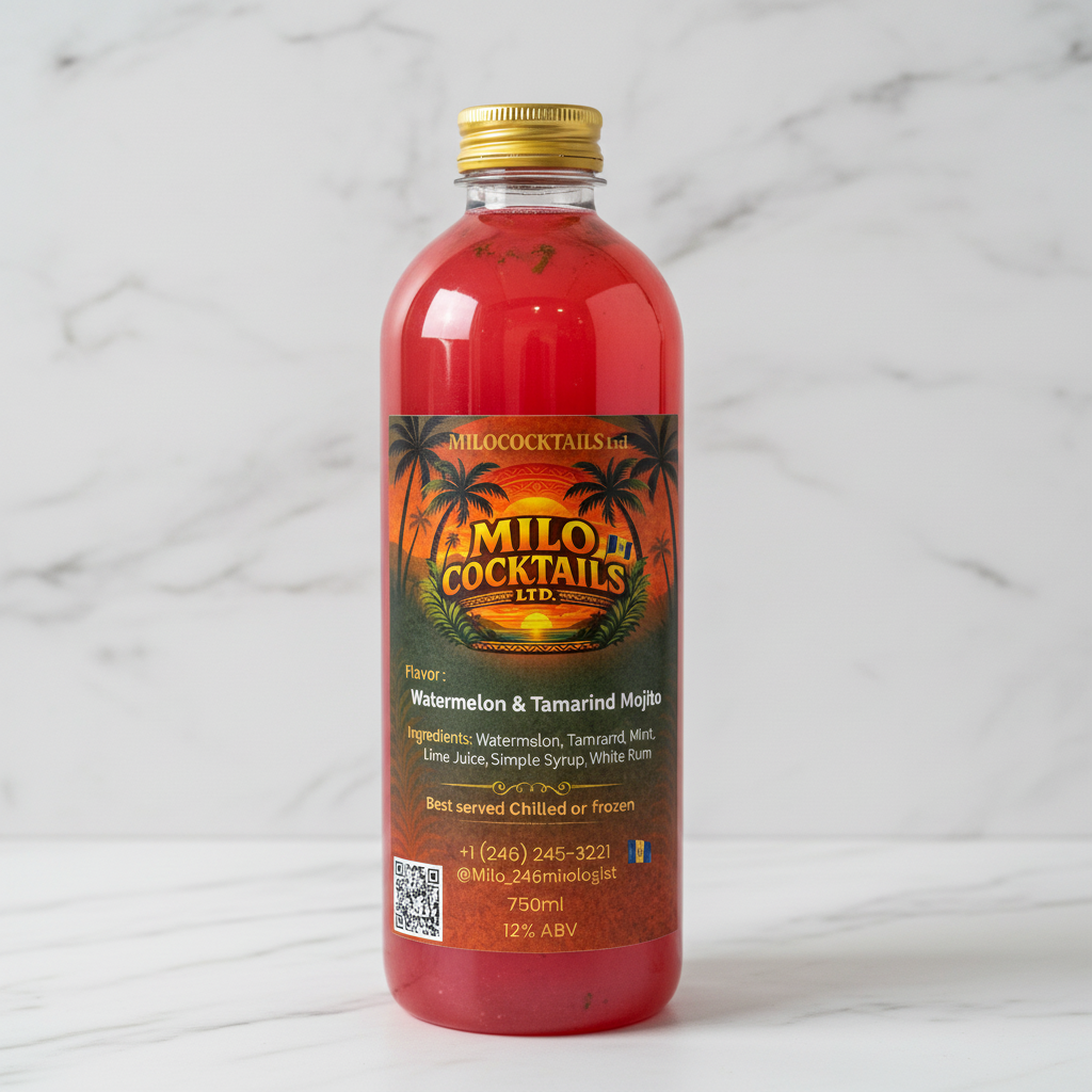 Watermelon & Tamarind Mojito 750ml - Branded